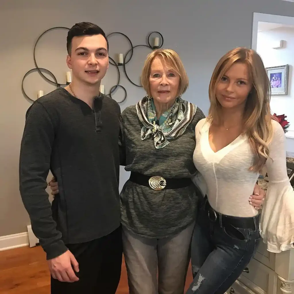 Amanda Ventrone with her Brother and Grandmother