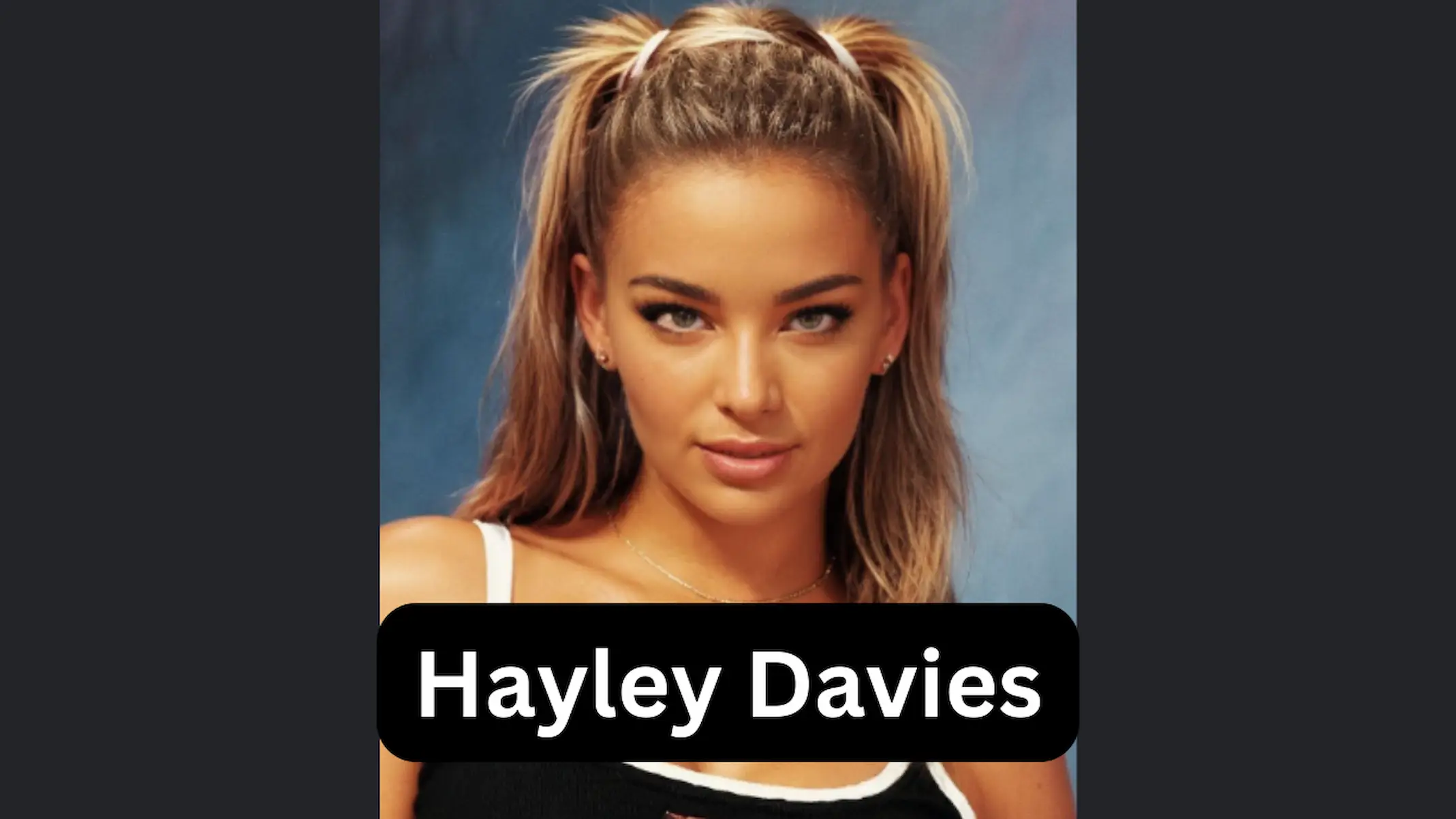 Haley Davies Nude Artist Creator Videos 865