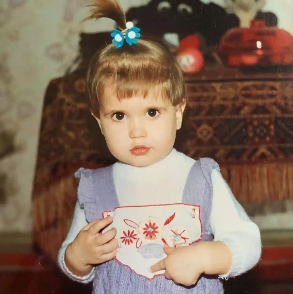 Nastya Nass childhood picture
