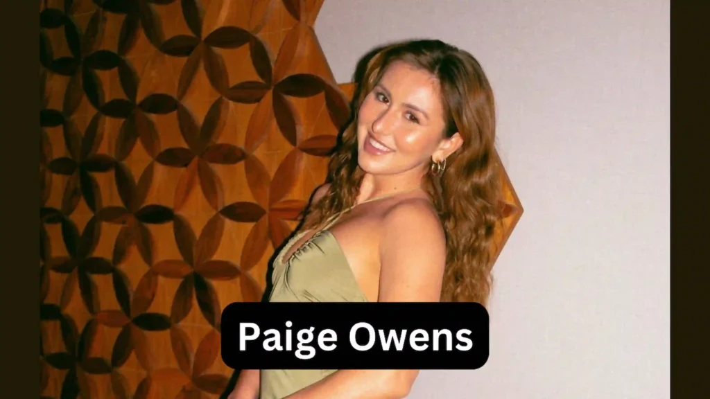 Paige Owens Age, Height, Wiki, Boyfriend, Husband