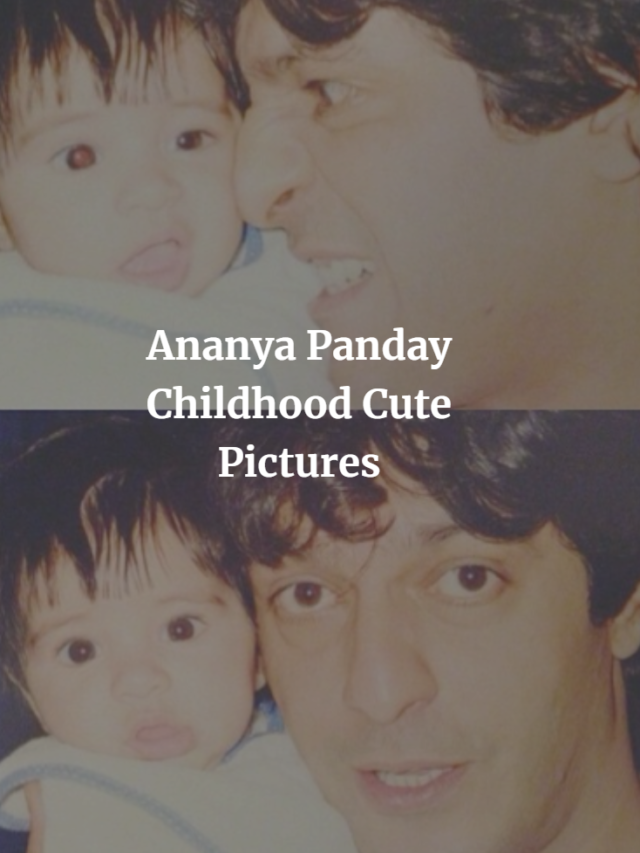 Ananya Panday’s Unseen Childhood Cute Pictures